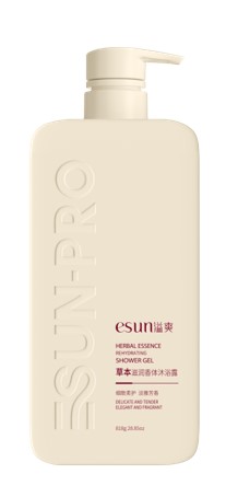 草本滋润香体洗澡露